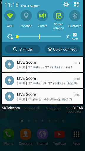 LIVE Score, Real-Time Score - عکس برنامه موبایلی اندروید