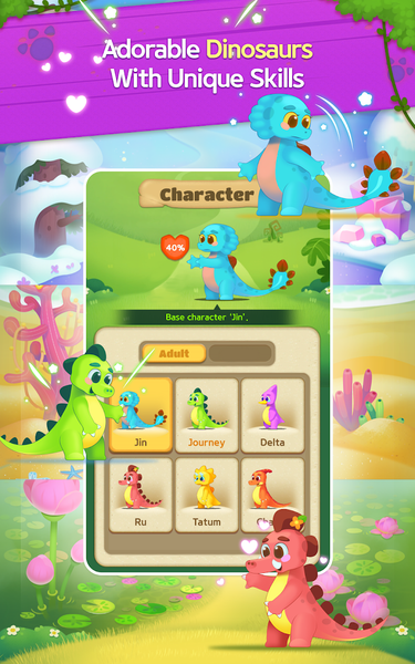 Bubble pop shooter dinosaur - عکس بازی موبایلی اندروید