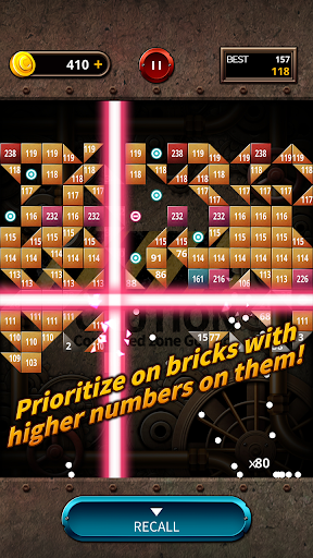 Swipe Brick Breaker Legend - عکس بازی موبایلی اندروید