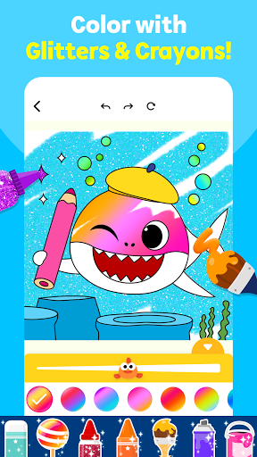 Baby Shark Coloring Book - Image screenshot of android app
