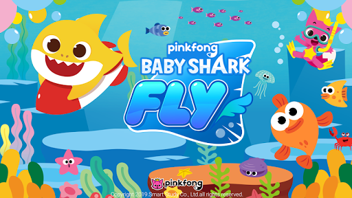 Baby Shark FLY - Gameplay image of android game