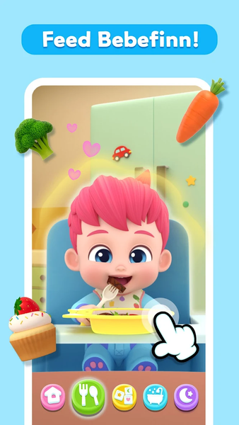 Bebefinn Baby Care: Kids Game - Image screenshot of android app