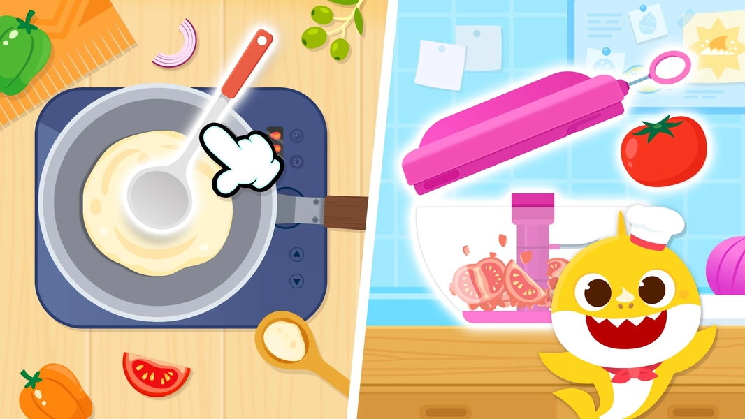 Baby Shark Taco Sandwich Maker - Image screenshot of android app
