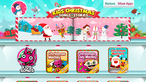 Kids Christmas Songs · Stories - Image screenshot of android app