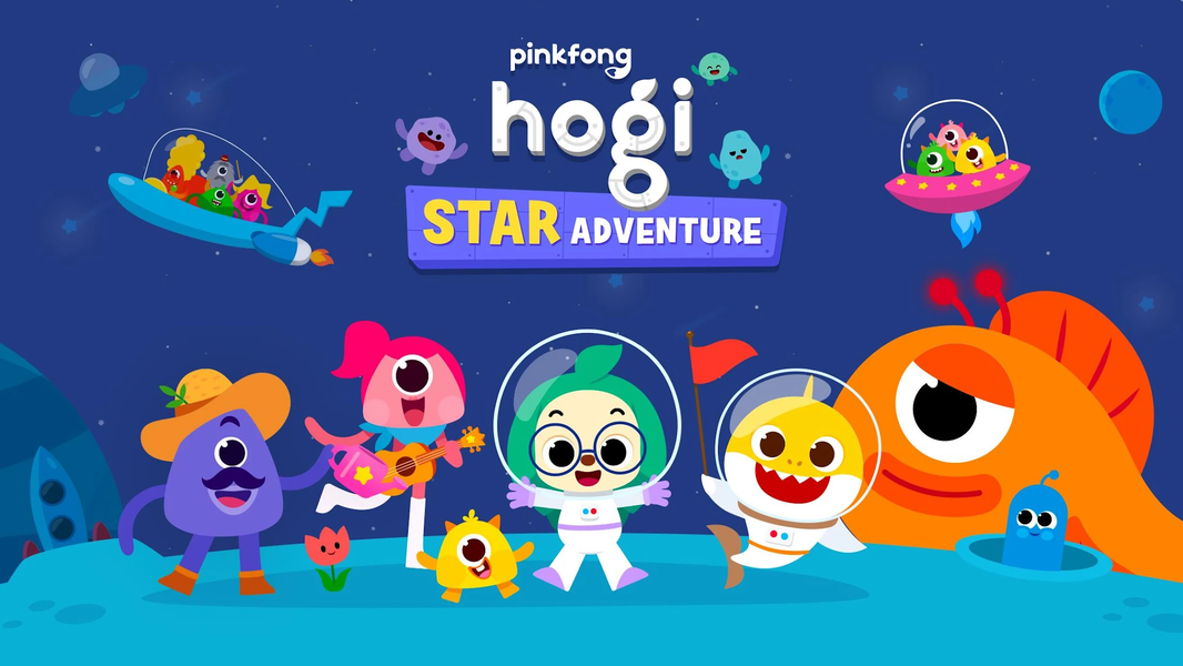 Pinkfong Hogi Star Adventure - Image screenshot of android app