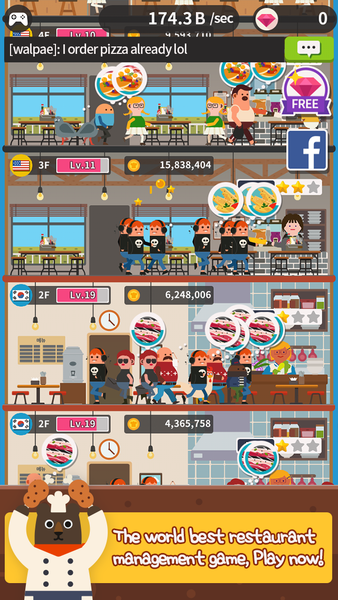 Restaurant King - Gameplay image of android game