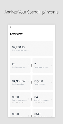DAILY POCKET - Budget Manager - عکس برنامه موبایلی اندروید