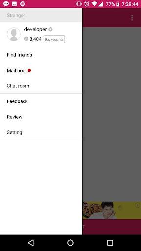 Stranger with Chat (Random) - عکس برنامه موبایلی اندروید