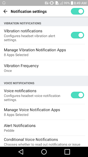 LG Tone & Talk - Image screenshot of android app
