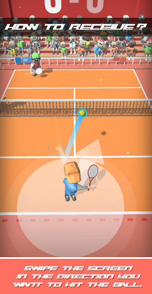 Pocket Tennis Mobile - Gameplay image of android game