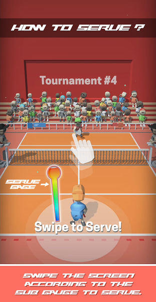 Pocket Tennis Mobile - Gameplay image of android game