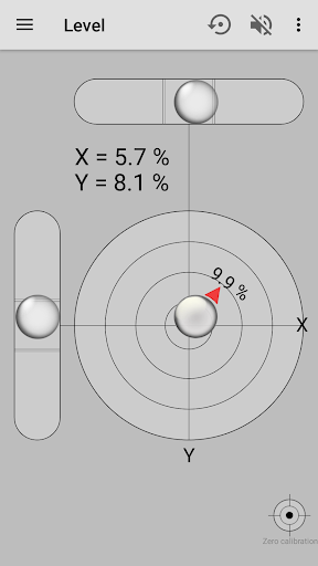 Smart Level - عکس برنامه موبایلی اندروید