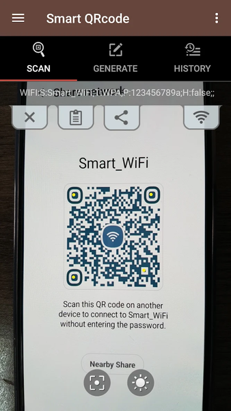 Smart QRcode - Image screenshot of android app