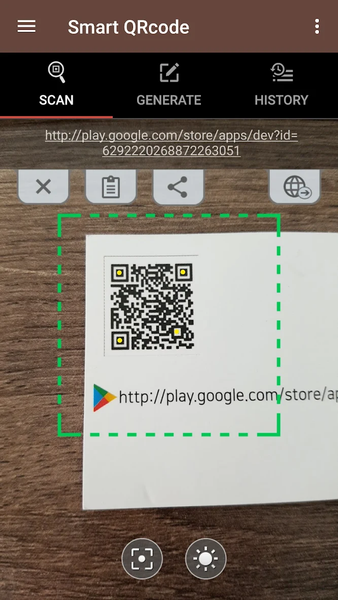 Smart QRcode - Image screenshot of android app