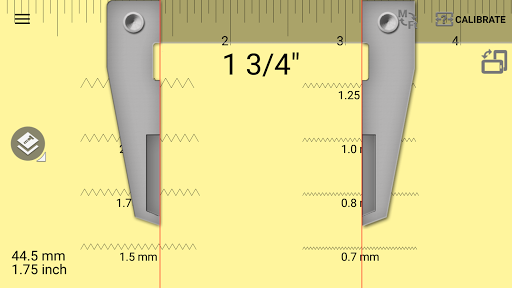 Thread pitch gauge - عکس برنامه موبایلی اندروید