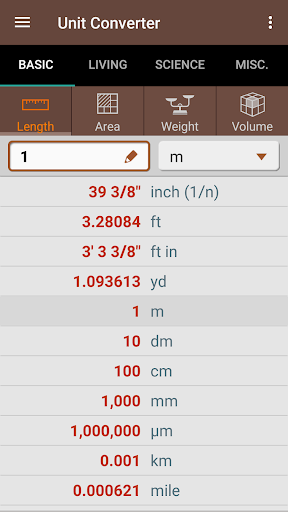 Unit Converter - Image screenshot of android app