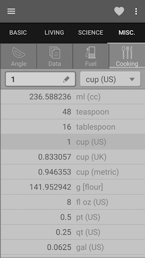 Unit Converter - Image screenshot of android app