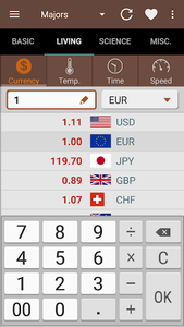 Unit Converter - عکس برنامه موبایلی اندروید