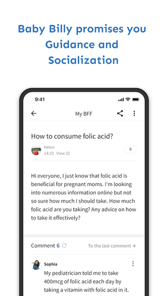 Baby Billy - Pregnancy & Baby - عکس برنامه موبایلی اندروید