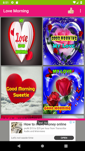 Good Morning Love Images - عکس برنامه موبایلی اندروید