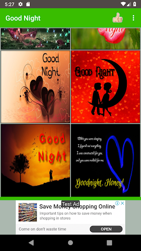 Good Night Love Images - Image screenshot of android app