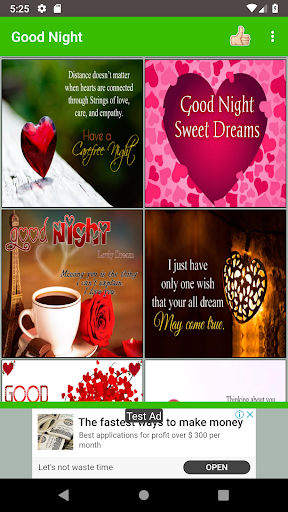 Good Night Love Images - Image screenshot of android app