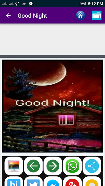 Good Morning Images, Night Ima - Image screenshot of android app