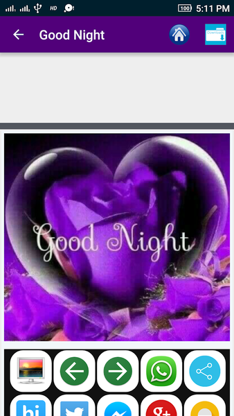 Good Morning Images, Night Ima - Image screenshot of android app