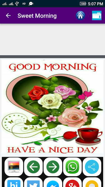 Good Morning Images, Night Ima - Image screenshot of android app
