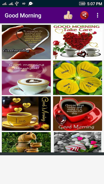 Good Morning Images, Night Ima - Image screenshot of android app