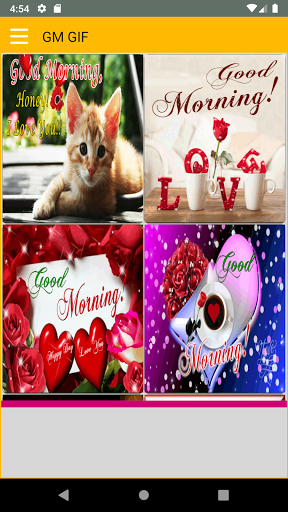 Good Morning GIF - Image screenshot of android app