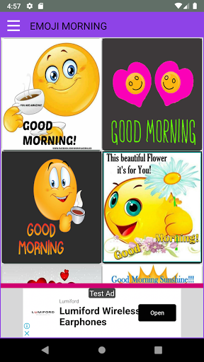 Good Morning GIF - Image screenshot of android app