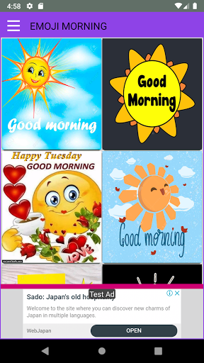 Good Morning GIF - Image screenshot of android app