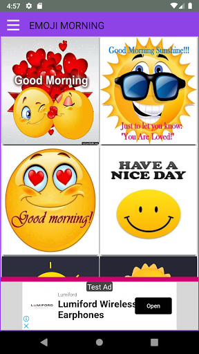 Good Morning GIF - Image screenshot of android app