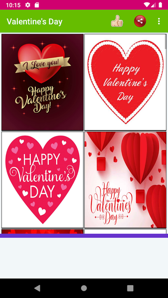 Valentines Day Wishes and Gree - Image screenshot of android app