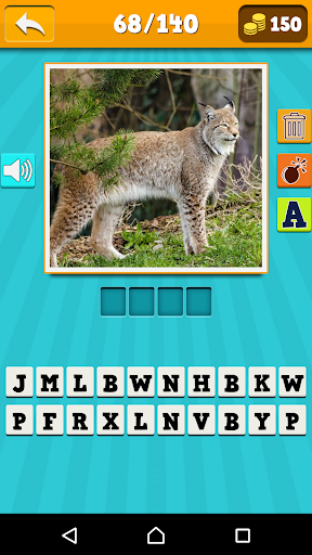 Animals Quiz - guess and learn - Gameplay image of android game