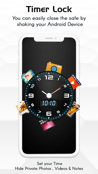 Timer Lock - Photo Lock App - عکس برنامه موبایلی اندروید