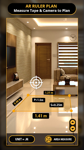 AR Ruler Plan - Measure Tape & Camera to Plan - Image screenshot of android app