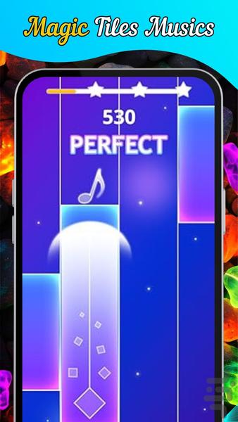 موزیک پیانو۳ - Music Tiles۳ Star - عکس بازی موبایلی اندروید