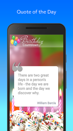 Birthday Countdown - عکس برنامه موبایلی اندروید
