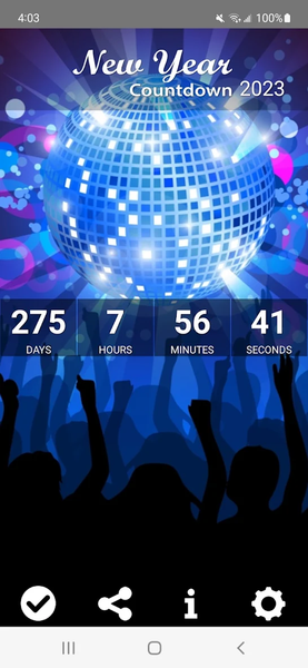 NewYear Countdown 2024 - Image screenshot of android app