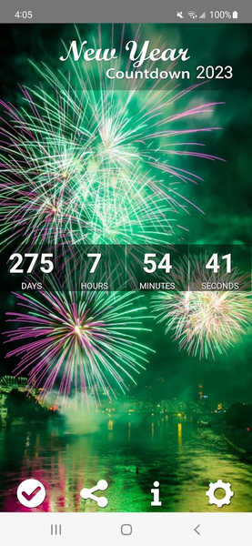 NewYear Countdown 2024 - Image screenshot of android app