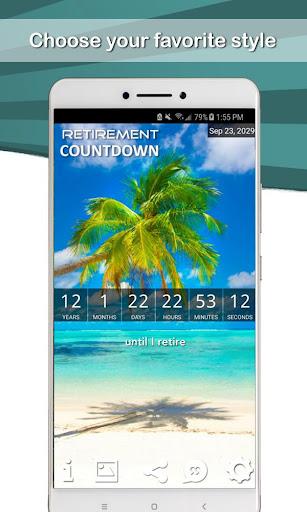 Retirement Countdown - Image screenshot of android app