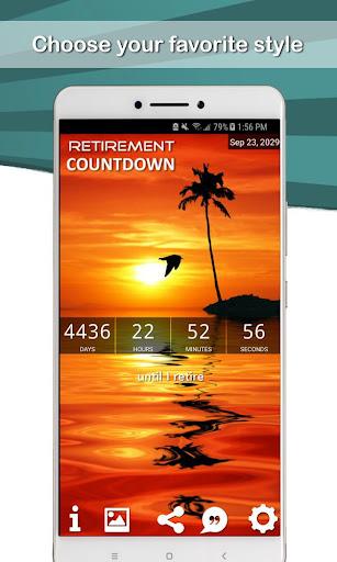 Retirement Countdown - عکس برنامه موبایلی اندروید