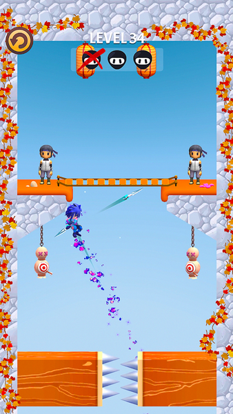 Kunai Master: Ninja Assassin - عکس بازی موبایلی اندروید