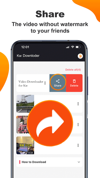 KW Downloader No Watermark - Image screenshot of android app