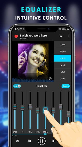 KX Music Player Pro - عکس برنامه موبایلی اندروید