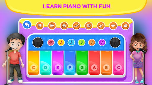Piano Kids & Kids Music Games - عکس برنامه موبایلی اندروید