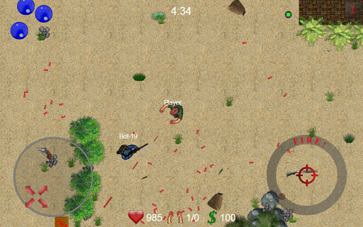 2D Strike - Gameplay image of android game