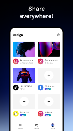 UNUM — Layout for Instagram - عکس برنامه موبایلی اندروید